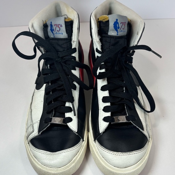 Nike NBA x Blazer '77 EMB Mid 75th Anniversary-Trail Blazers Shoes Men Sz 9 - Picture 4 of 9